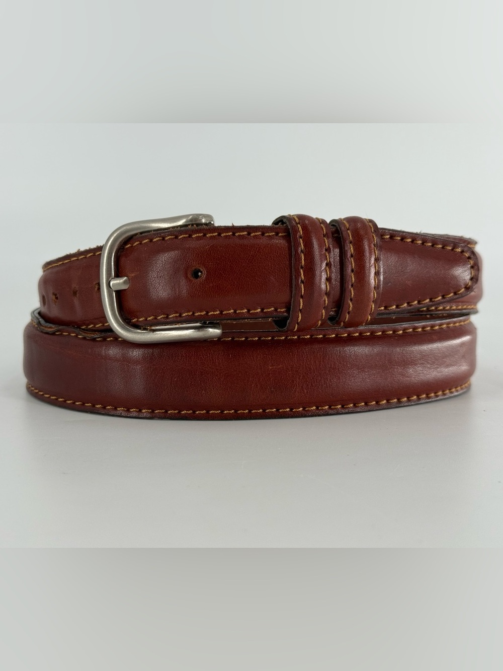 Vero Cuoio Vintage Italian Leather Belt 38